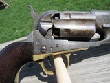 SCARCE NAVY-MARKED COLT MODEL 1860 FLUTED ARMY PERCUSSION REVOLVER W/COLT LETTER - 5 of 20