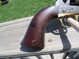 SCARCE NAVY-MARKED COLT MODEL 1860 FLUTED ARMY PERCUSSION REVOLVER W/COLT LETTER - 4 of 20