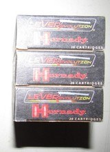 NEW OLD STOCK Hornady LeveRevolution 30-30 Winchester Ammo 3 full boxes - 3 of 8