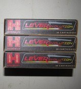 NEW OLD STOCK Hornady LeveRevolution 30-30 Winchester Ammo 3 full boxes - 2 of 8