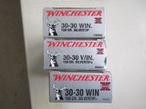 NEW OLD STOCK Winchester 150 Grain Silvertip 30-30 Ammo 3 full boxes - 3 of 7