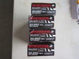 NEW OLD STOCK Winchester 22-250 Ballistic Silvertip Ammo, 4 Full Boxes, FREE SHIPPING - 1 of 9