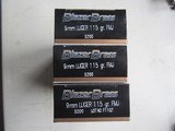 NEW OLD STOCK CCI Blazer Brass 9mm 115 FMJ 3 Full Boxes FREE SHIPPING - 1 of 8