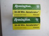 AMMO! Winchester 30-30 Accelerator by Remington New Old Stock FREE SHIPPING - 1 of 9