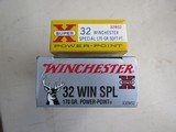 AMMO! 32 Winchester Special by Winchester/Western New Old Stock FREE SHIPPING - 3 of 10