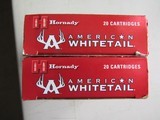 NEW OLD STOCK Hornady American Whitetail 25-06 Rem 2 Full BoxesFREE SHIPPING - 4 of 9