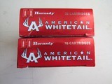 AMMO! Hornady American Whitetail 308 Win 2 Full BoxesFREE SHIPPING! - 3 of 10