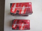 AMMO! Hornady Superformance Varmint 222 Rem 6 Full BoxesFREE SHIPPING! - 6 of 11