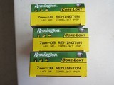 AMMO! 7mm-08 Rem by Remington New Stock 3 Full Boxes FREE SHIPPING - 1 of 8