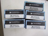 AMMO! Federal 22-250 55 Gr SP New Old Stock 5 Boxes FREE SHIPPING - 3 of 11