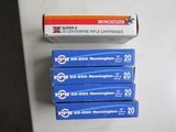 AMMO 22-250 5 Full Boxes New Old Stock Mixed BrandsFREE SHIPPING - 4 of 12