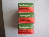 WOW RARE Remington 22 Short Gallery "Spatter-less" Ammo 3 Full Boxes FREE SHIPPING - 3 of 10