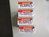 AMMO NEW OLD STOCK WINCHESTER SUPER X 257 ROBERTS 68 ROUNDSFREE SHIPPING - 3 of 9
