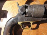 Battle-scarred Colt Model 1860 Army Cavalry Revolver Made 1862 - 3 of 20