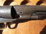 Battle-scarred Colt Model 1860 Army Cavalry Revolver Made 1862 - 4 of 20