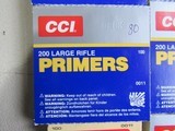 CCI Large Rifle Primers Lot of 587 piecesFREE SHIPPING - 4 of 8
