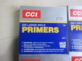 CCI Large Rifle Primers Lot of 587 piecesFREE SHIPPING - 2 of 8