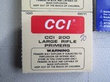 CCI Large Rifle Primers Lot of 587 piecesFREE SHIPPING - 7 of 8