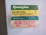 Remington 30-30 Winchester Ammo Lot New Old Stock FREE SHIPPING - 3 of 10