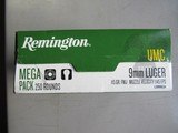 NEW STOCK Remington 9mm 250 Round Mega Pack UnopenedFREE SHIPPING - 4 of 6