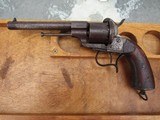 Lefaucheux 12mm Pinfire Revolver Civil War Serial RangeFREE SHIPPING - 6 of 19