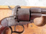 Lefaucheux 12mm Pinfire Revolver Civil War Serial RangeFREE SHIPPING - 4 of 19