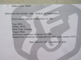 RARE Winchester Model 1886 40-70 Rifle Only 629 Made in this caliberFREE SHIPPING - 20 of 20