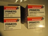 PRIMERS NEW OLD STOCK Winchester Small and Large Rifle Full BricksFREE SHIPPING - 1 of 6