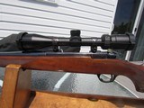 BEAUTIFUL Ruger M77 7x57 (7mm) Mauser Rifle Made 1974 with Scope & Rings Red Pad FREE SHIPPING - 9 of 20