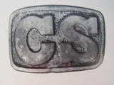 WOW Vicksburg-dug Civil War Confederate "CS" Belt Buckle Western Theatre - 6 of 7