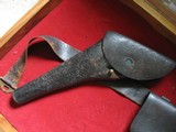 Complete Colt 1860 Army Civil War Rig (Holster, Belt, Buckle, Cap Pouch, Cartridge Box)FREE SHIPPING! - 2 of 20