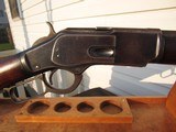 Winchester Model 1873 44 WCF Octagon Rifle Nice ConditionFREE SHIPPING! - 1 of 20