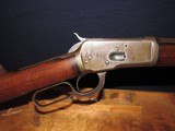 Uncommon Winchester Model 1892 38 WCF Rifle Made 1911 C&R - 3 of 20