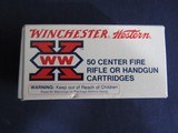 Winchester 32-20 (32 WCF) 100 Grain Lead 50 Round Box NOS - 2 of 8