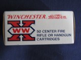 Winchester 32-20 (32 WCF) 100 Grain Lead 50 Round Box NOS - 5 of 8