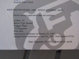 Winchester Model 1886 Rifle Special Order Cody Verified High Condition - 20 of 20