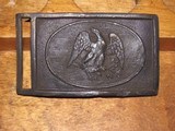 Confederate Mississippi Eagle Waist Belt Plate Dug Vicksburg - 1 of 3