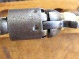Rare Full Martial Colt 1861 Navy Civil War Revolver Made Early 1862 4 Digit Serial Number - 13 of 20