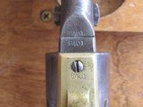 Rare Full Martial Colt 1861 Navy Civil War Revolver Made Early 1862 4 Digit Serial Number - 18 of 20