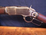 Special Order Winchester Model 1873 SRC Cal. 44 WCF Full Nickel w/Verification - 8 of 20