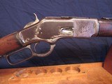 Special Order Winchester Model 1873 SRC Cal. 44 WCF Full Nickel w/Verification - 1 of 20