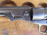 Scarce Colt Pocket Model of Navy Caliber Made 1861 First Year Production .36 Cal. Percussion Revolver - 8 of 20