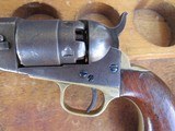 Scarce Colt Pocket Model of Navy Caliber Made 1861 First Year Production .36 Cal. Percussion Revolver - 7 of 20
