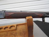 Stunning 3-Digit, 2nd Year Winchester Model 71 Long Tang Deluxe Rifle Cal. .348 Winchester - 4 of 20