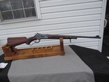Stunning 3-Digit, 2nd Year Winchester Model 71 Long Tang Deluxe Rifle Cal. .348 Winchester - 2 of 20