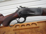 Stunning 3-Digit, 2nd Year Winchester Model 71 Long Tang Deluxe Rifle Cal. .348 Winchester - 1 of 20