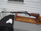 Stunning 3-Digit, 2nd Year Winchester Model 71 Long Tang Deluxe Rifle Cal. .348 Winchester - 7 of 20