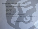 Winchester Model 1894 30 WCF Special Order SRC with Error Date Barrel - Image 20 of 20