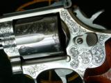 S&W 686 ENGRAVED SUPER NICE - 3 of 11
