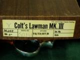 COLT LAWMAN MKIII NICKLE WITH BOX - 13 of 14